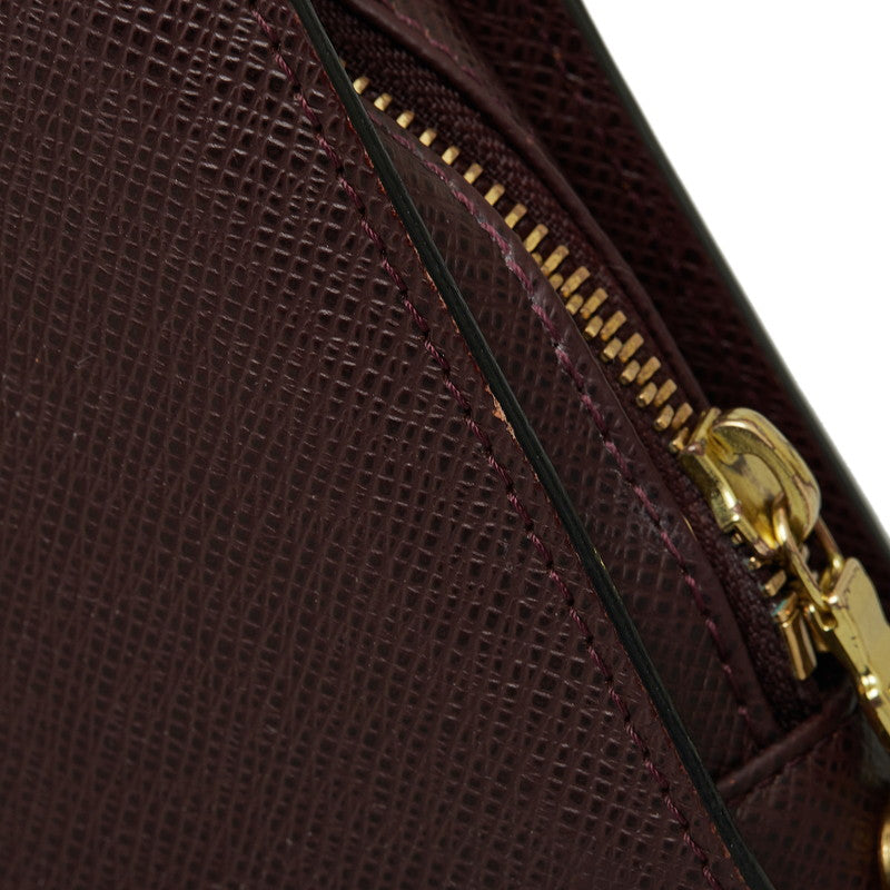 Louis Vuitton Tiger Second Bag M30186 Acajou Bordeaux Leather Men Louis Vuitton