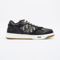 Christian Dior B27 Low-top Black / White / Navy Oblique Leather EU 41 UK 7