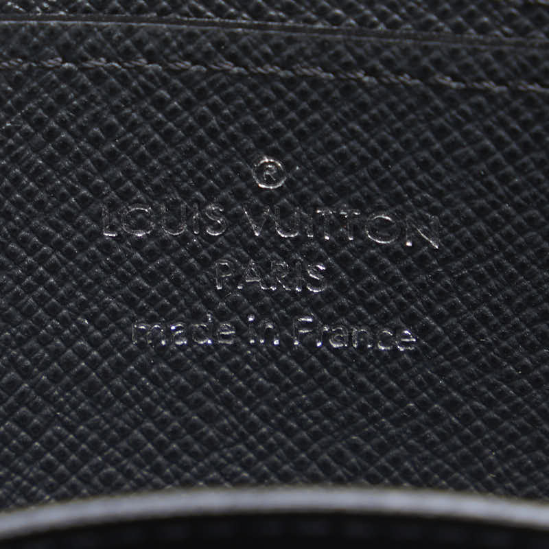 Louis Vuitton Tiger Zippe Coinpace Coincase Round Fassner M30511 Noir Black Leather Men Louis Vuitton