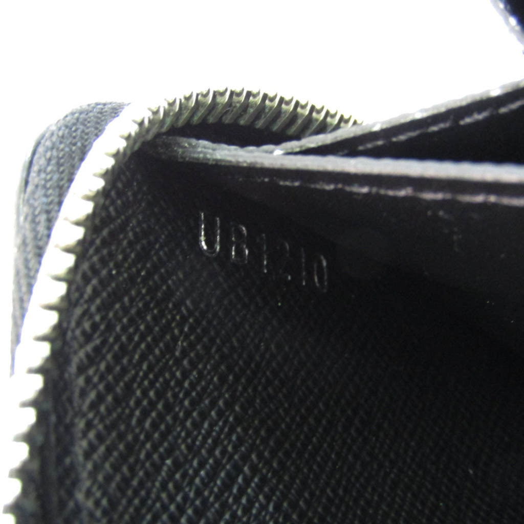 Louis Vuitton Black Leather Portefeuille Clemence wallet accessories