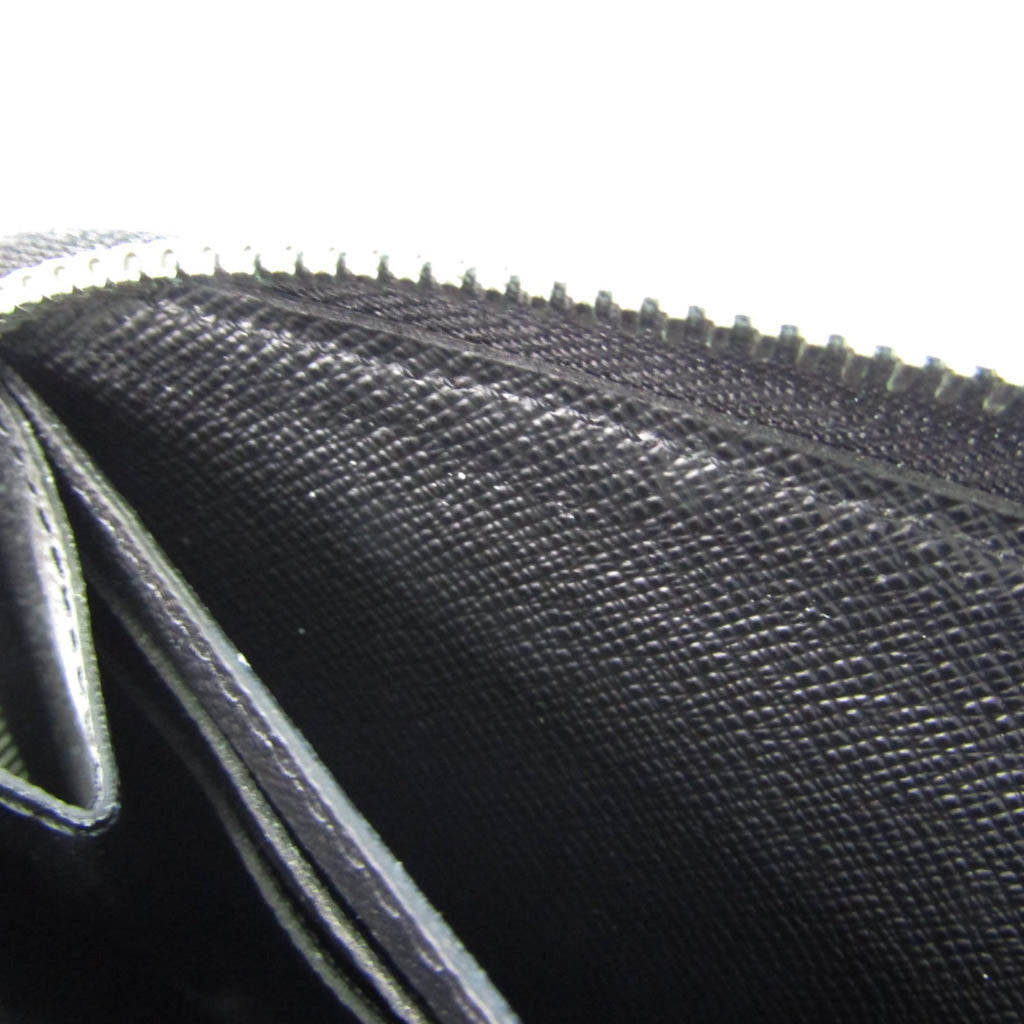 Louis Vuitton Black Leather Portefeuille Clemence wallet accessories