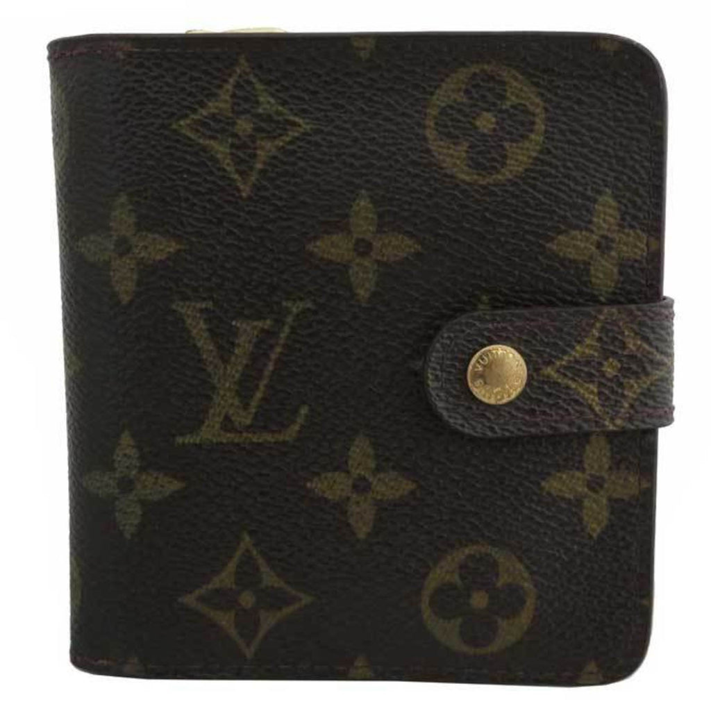Louis Vuitton Brown Canvas Porte-monnaie wallet accessories