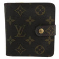 Louis Vuitton Brown Canvas Porte-monnaie wallet accessories