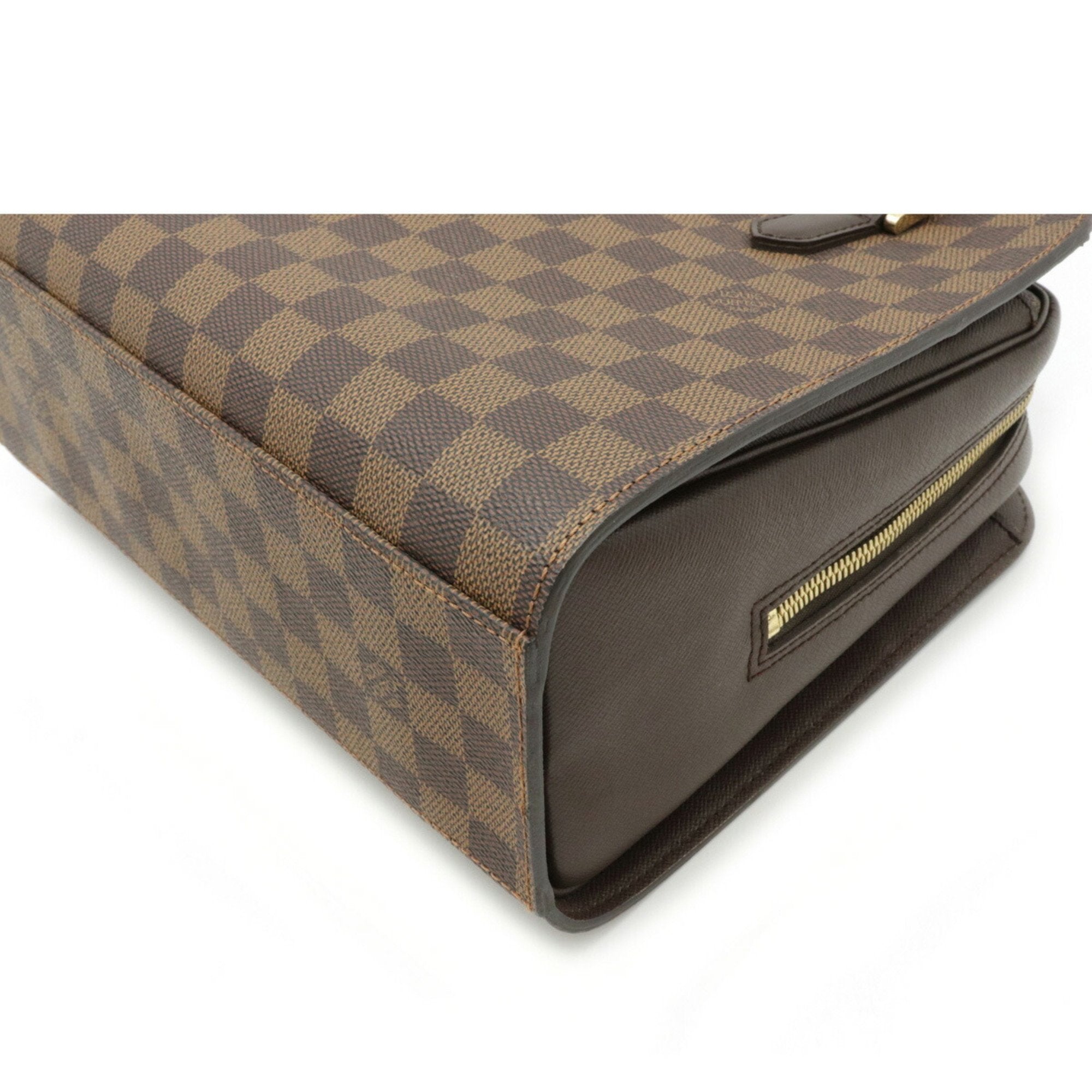 Louis Vuitton Brown Canvas Triana handbag bag