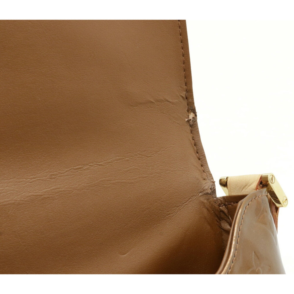 Louis Vuitton Brown Patent leather Thompson Street shoulder bag