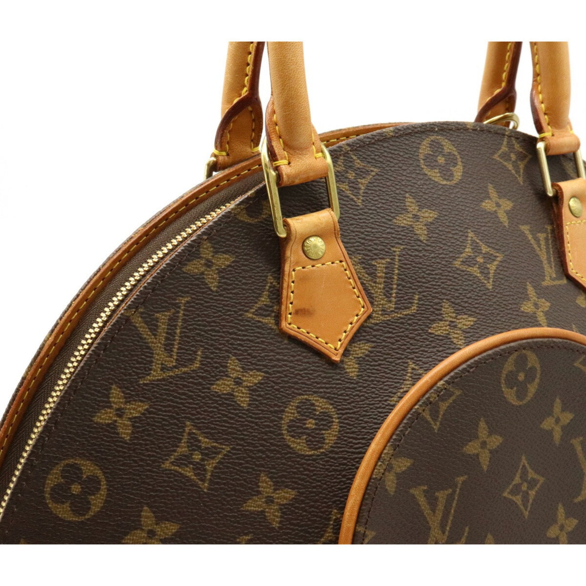 Louis Vuitton Brown Canvas Ellipse handbag bag