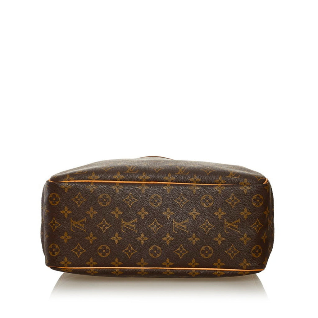 Louis Vuitton Brown Canvas Deauville handbag bag