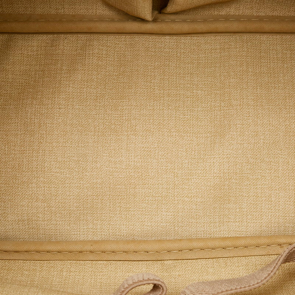 Louis Vuitton Brown Canvas Deauville handbag bag
