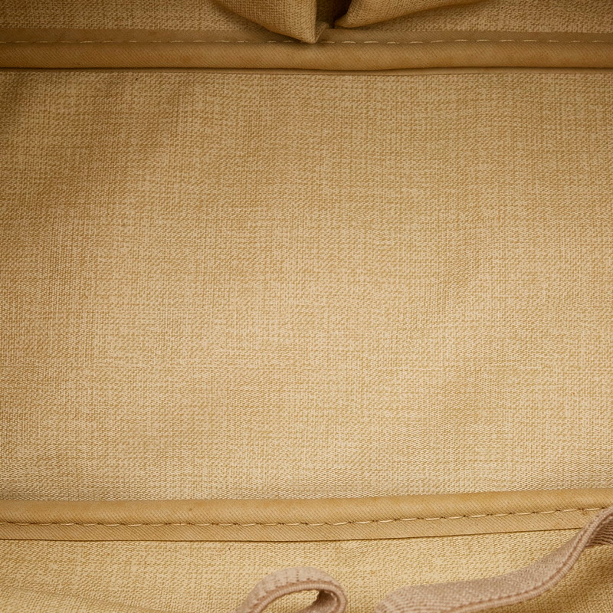 Louis Vuitton Brown Canvas Deauville handbag bag