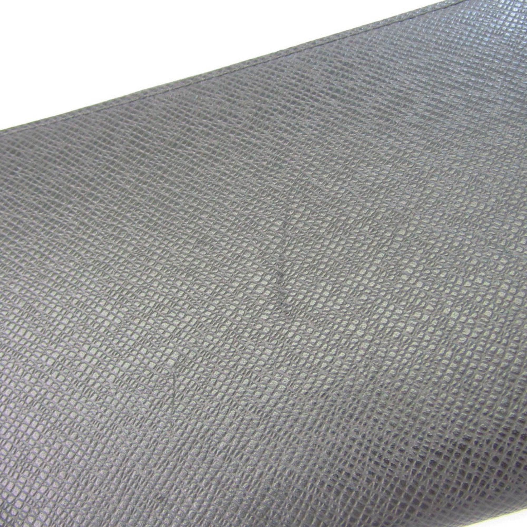 Louis Vuitton Black Leather Zippy organizer wallet accessories