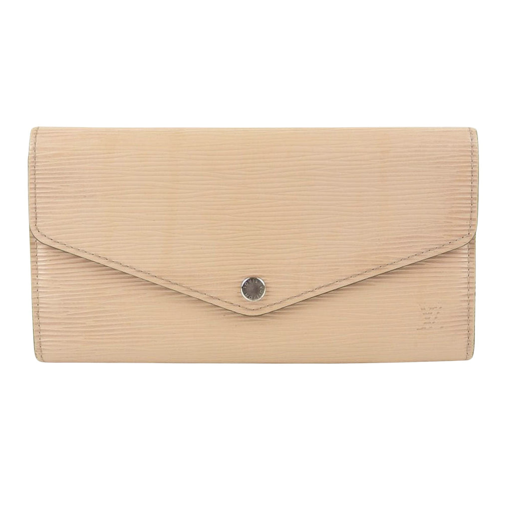 Louis Vuitton cream Leather Sarah wallet accessories