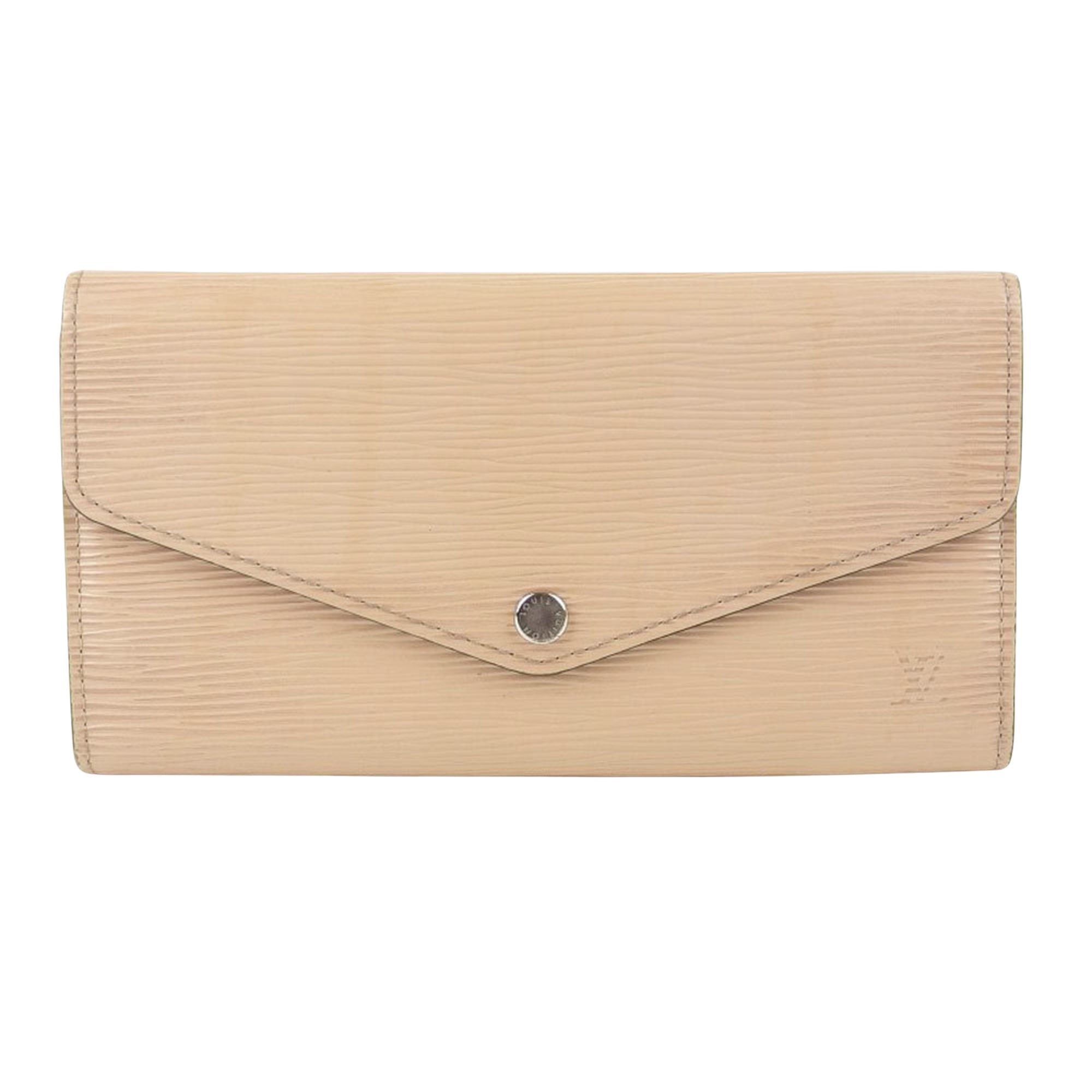 Louis Vuitton cream Leather Sarah wallet accessories