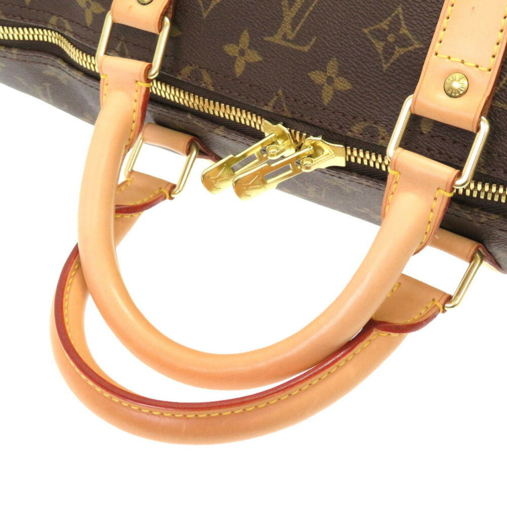 Louis Vuitton Brown Canvas Keepall 55 travel bag