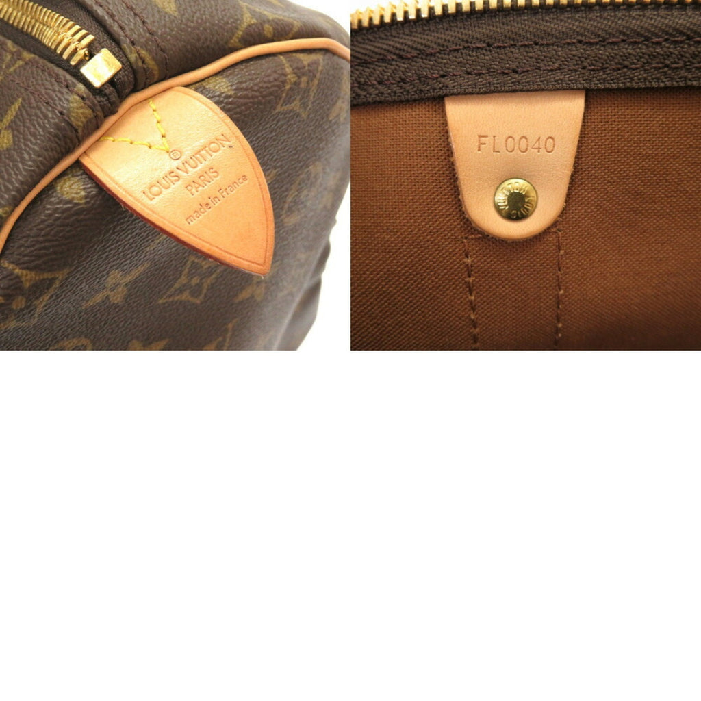 Louis Vuitton Brown Canvas Keepall 55 travel bag
