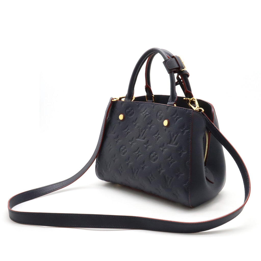 LOUIS VUITTON LOUIS VUITTON Monograms Monograms Monograms Montaigne BB Handbags 2WAY Sliding Shoulder Marine Rouge M42747