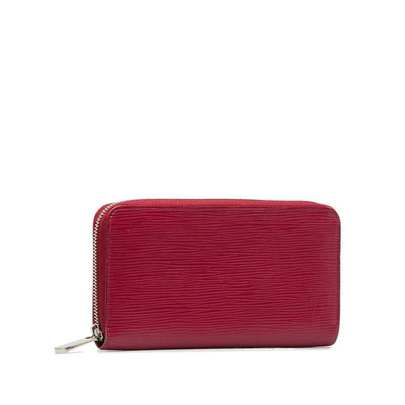Louis Vuitton Epic Zippie Wallet Round  Long Wallet M60305 Fushia Pearl Leather  Louis Vuitton