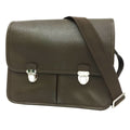 Louis Vuitton Brown Leather Alex messenger shopper bag