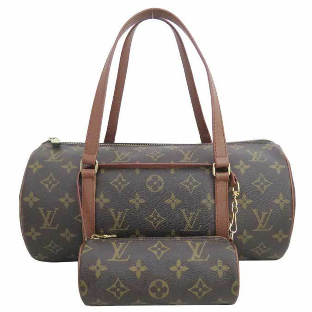 Louis Vuitton Brown Canvas Papillon 30 handbag bag