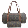 Louis Vuitton Brown Canvas Papillon 30 handbag bag