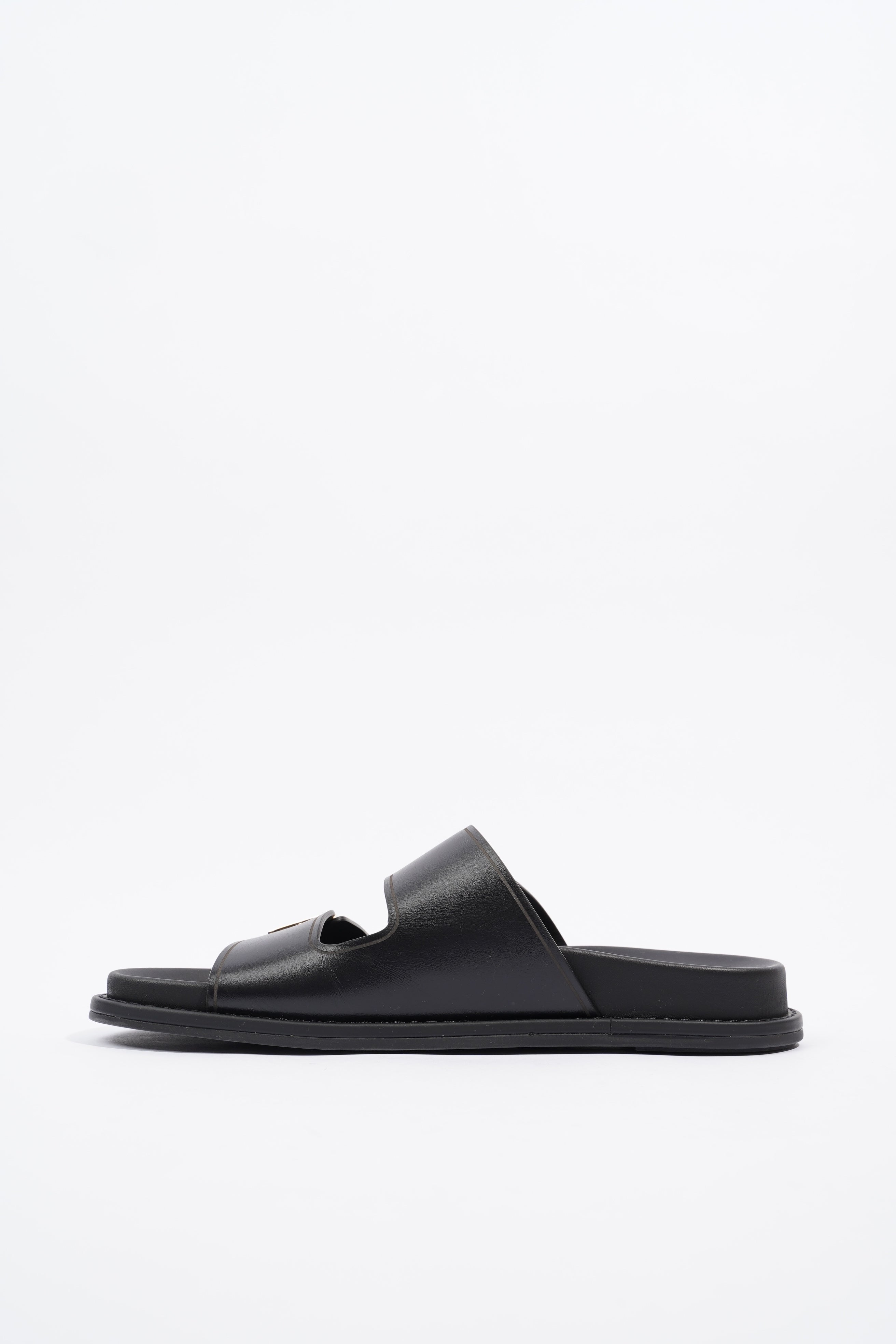 Fendi Feel Black Leather EU 40 UK 7