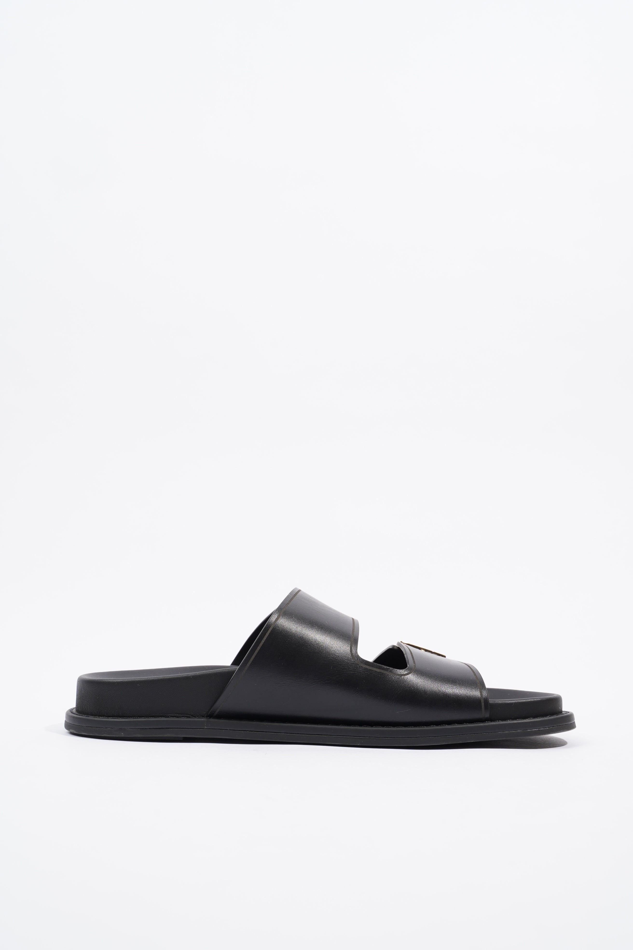 Fendi Feel Black Leather EU 40 UK 7
