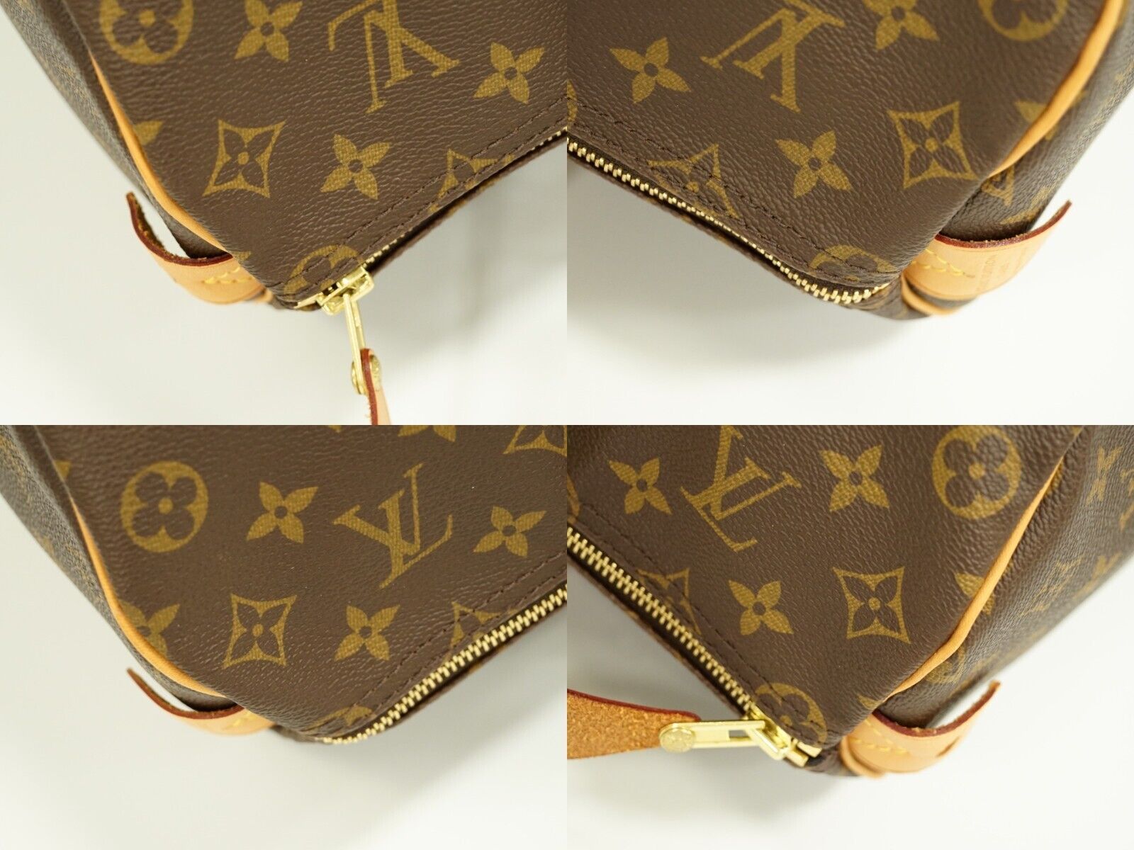 Louis Vuitton Brown Canvas Speedy 35 handbag bag