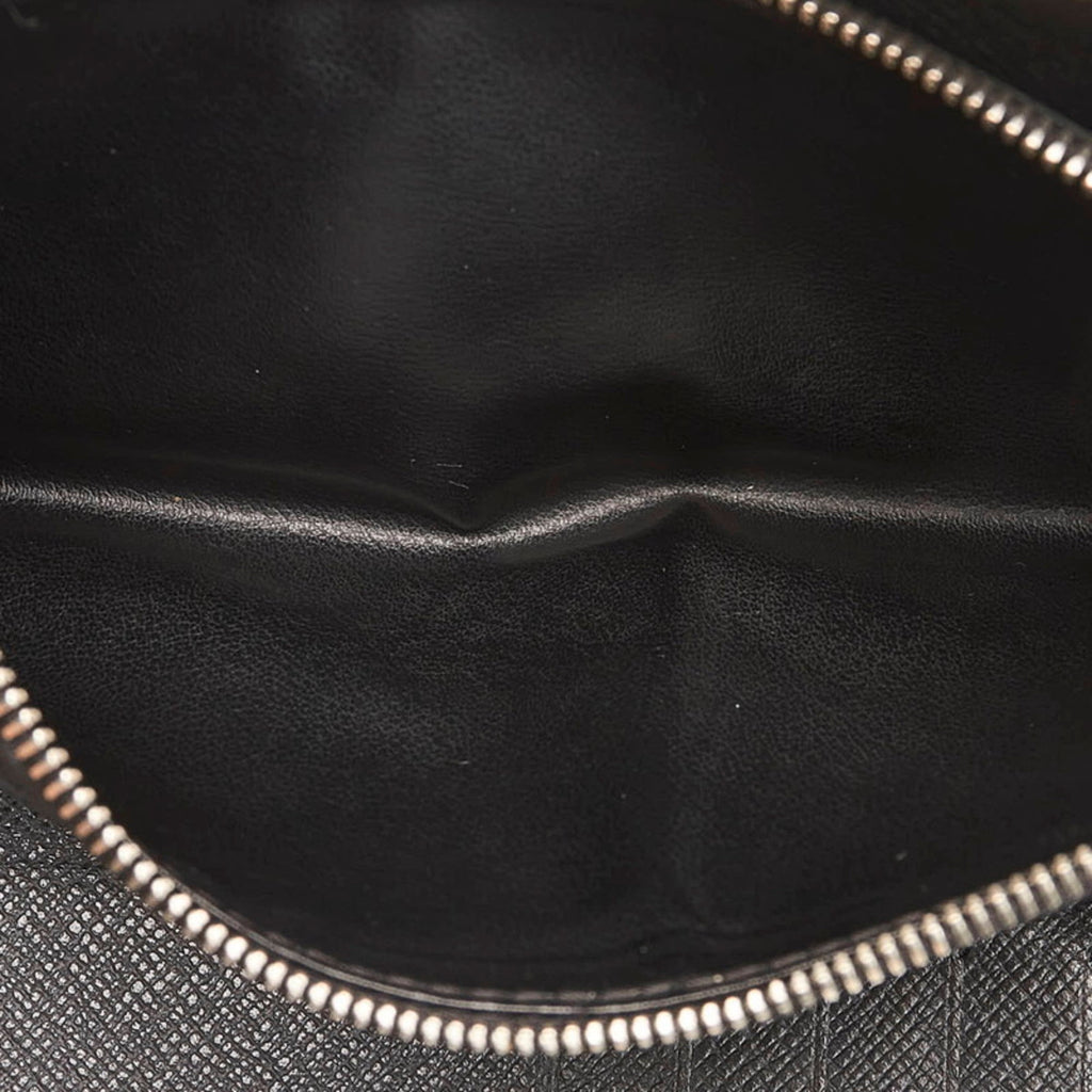 Louis Vuitton Black Leather Zippy Wallet Vertical wallet accessories