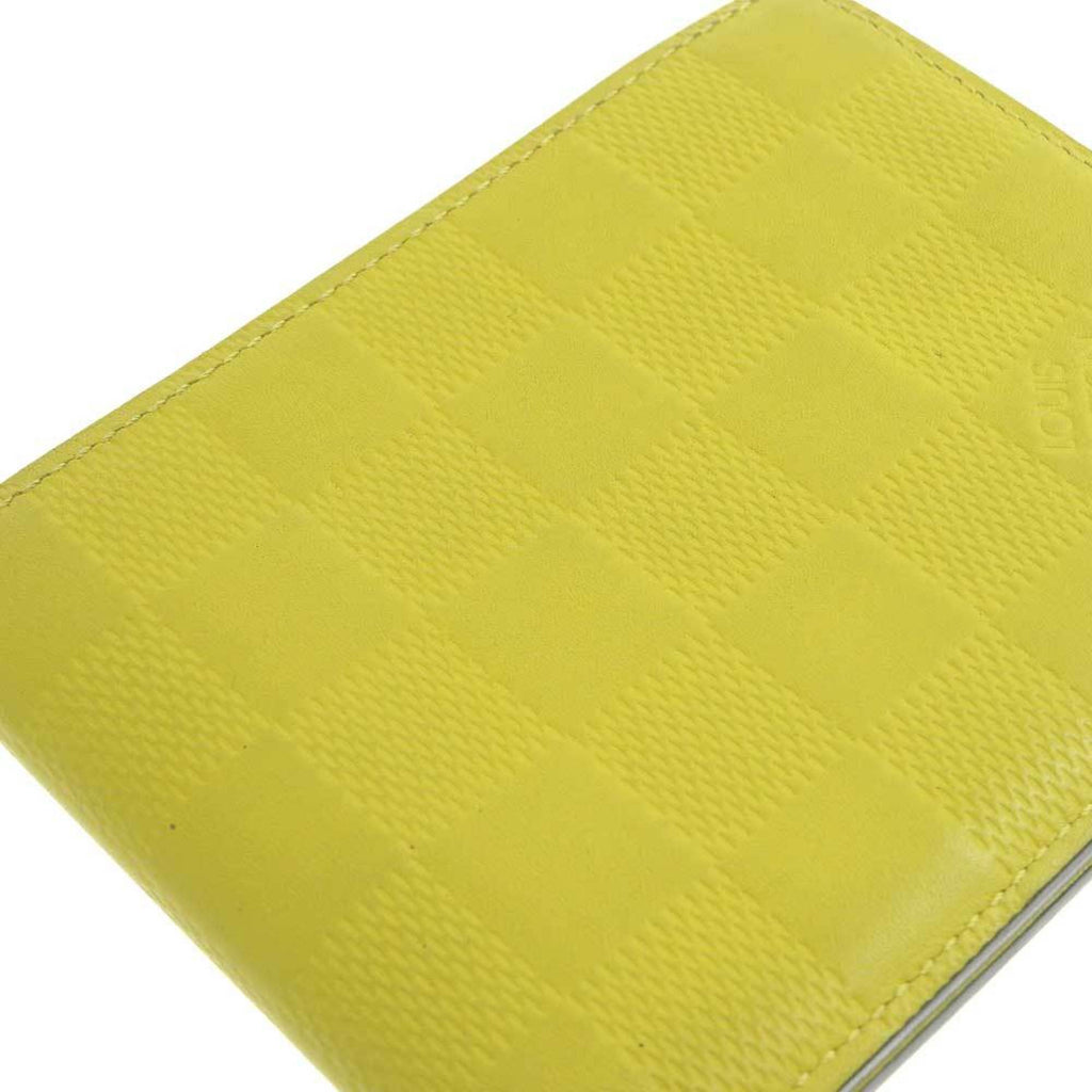 Louis Vuitton Yellow Canvas  wallet accessories