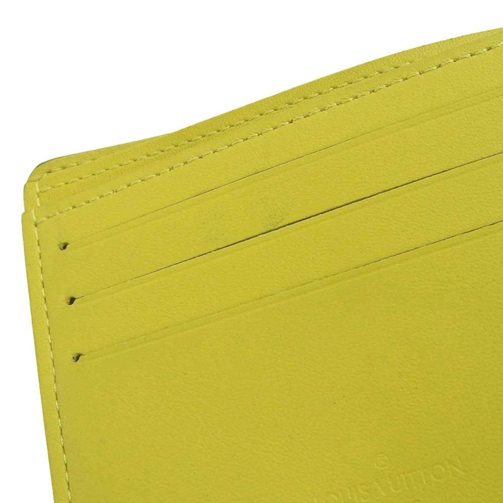 Louis Vuitton Yellow Canvas  wallet accessories