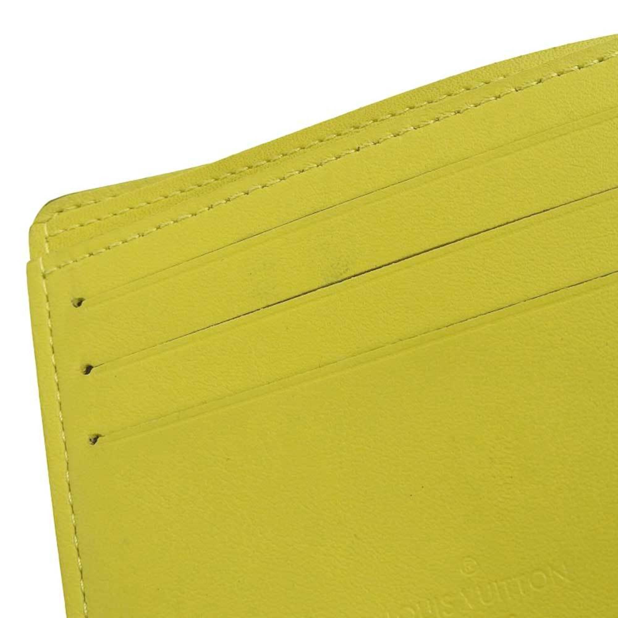 Louis Vuitton Yellow Canvas  wallet accessories