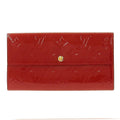 Louis Vuitton Red Patent leather  wallet accessories