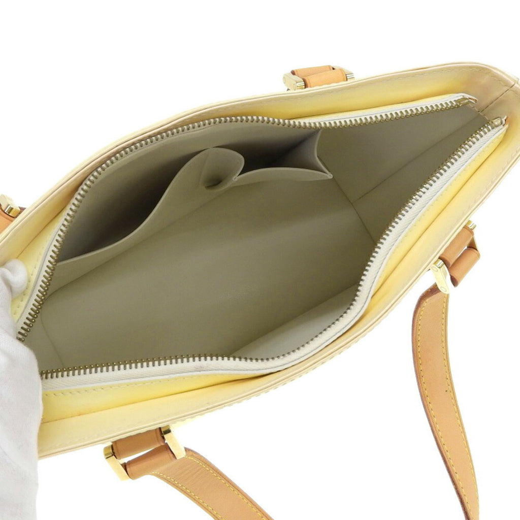 Louis Vuitton Yellow Patent leather Houston tote bag