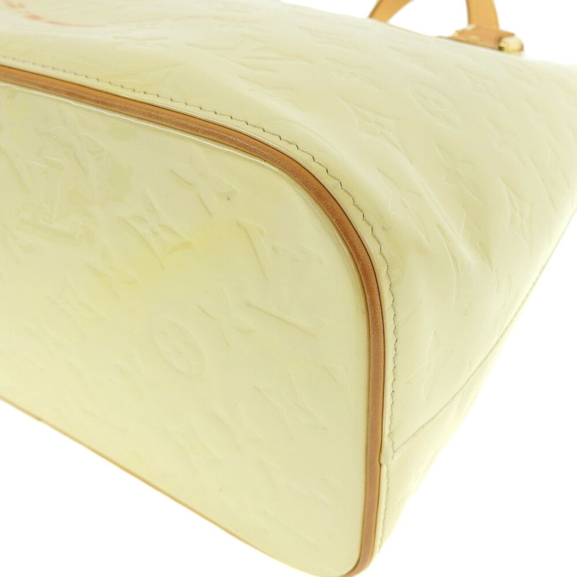 Louis Vuitton Yellow Patent leather Houston tote bag