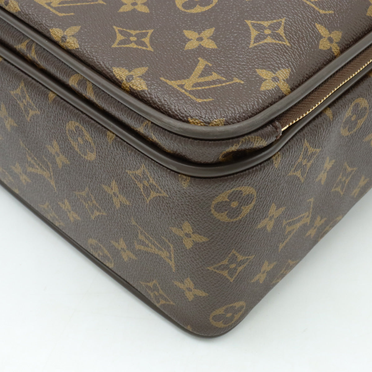Louis Vuitton Monogram Icarus Briefcase Business Bag 2WAY Shoulder Bag Slipper M23252