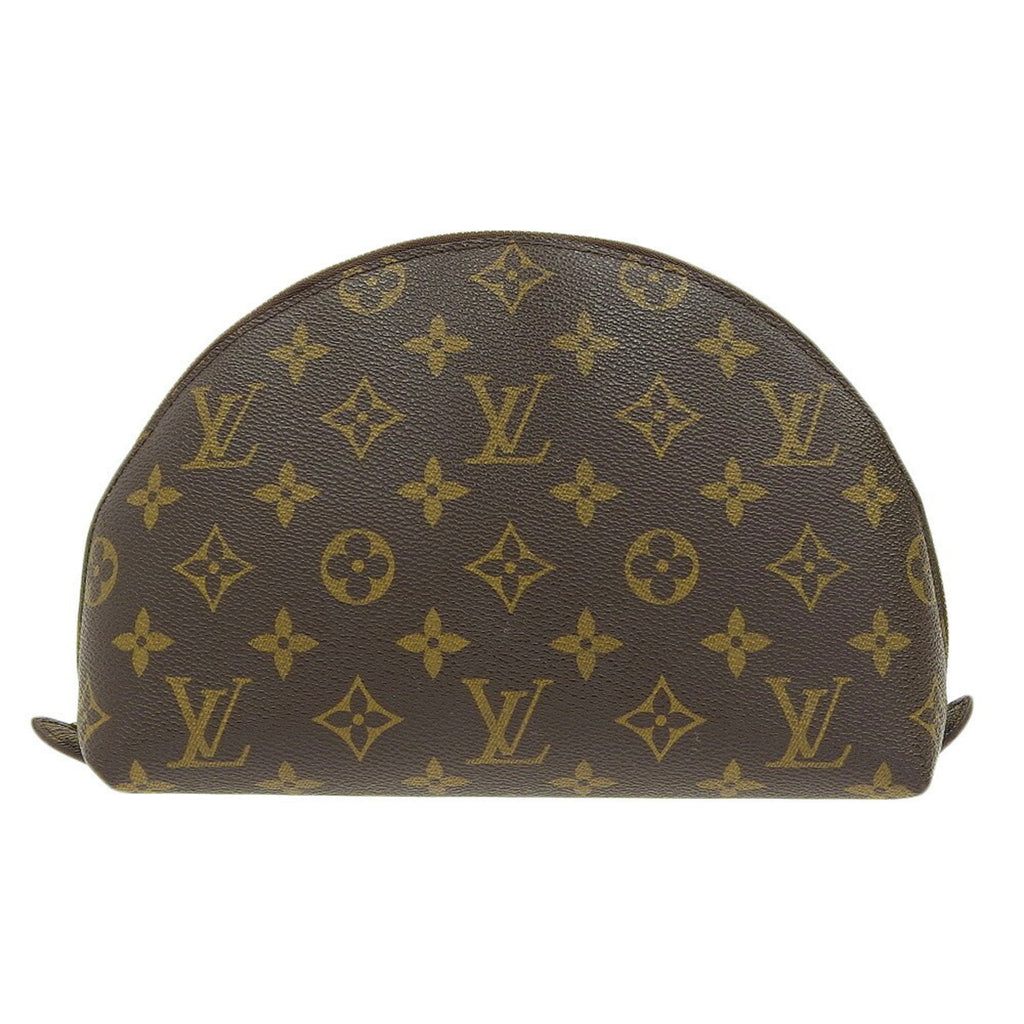 Louis Vuitton Brown Canvas Trousse de Toilette clutch bag