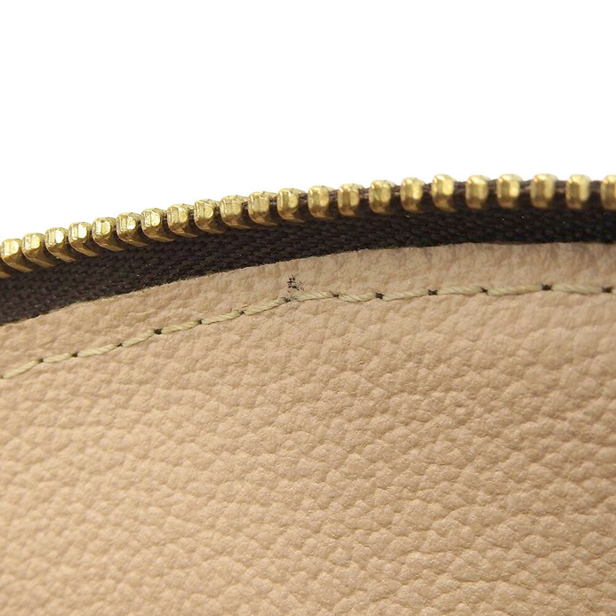 Louis Vuitton Brown Canvas Trousse de Toilette clutch bag