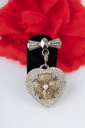 Broche coeur Dior