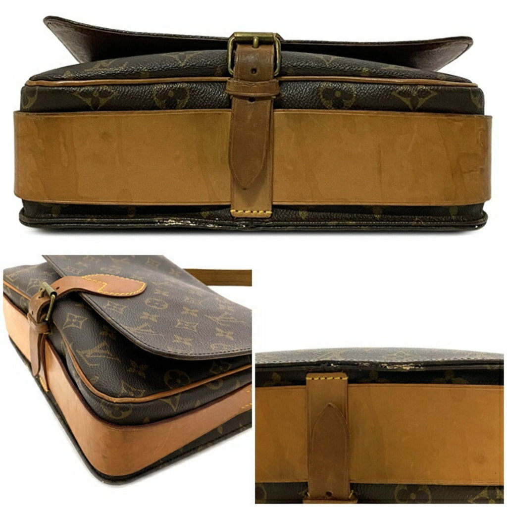 Louis Vuitton Brown Canvas Cartouchiere shopper bag