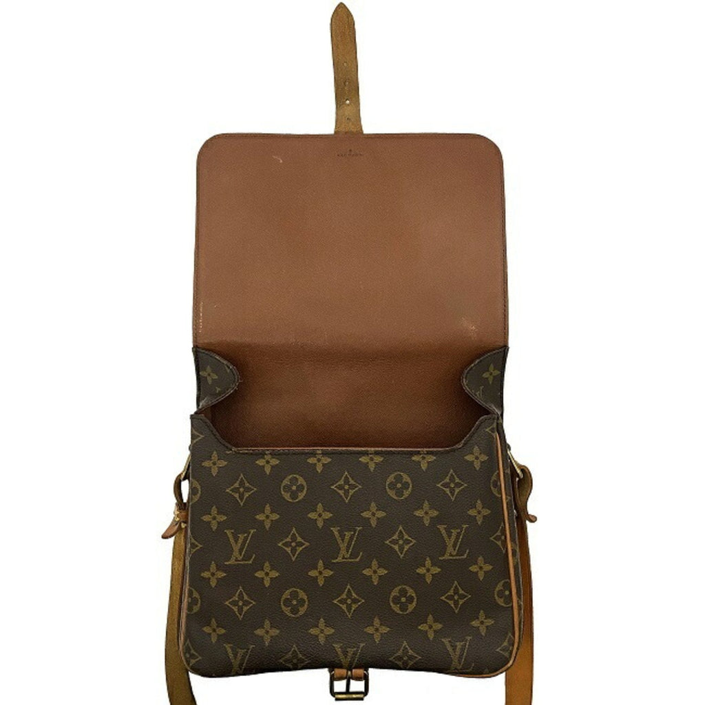 Louis Vuitton Brown Canvas Cartouchiere shopper bag