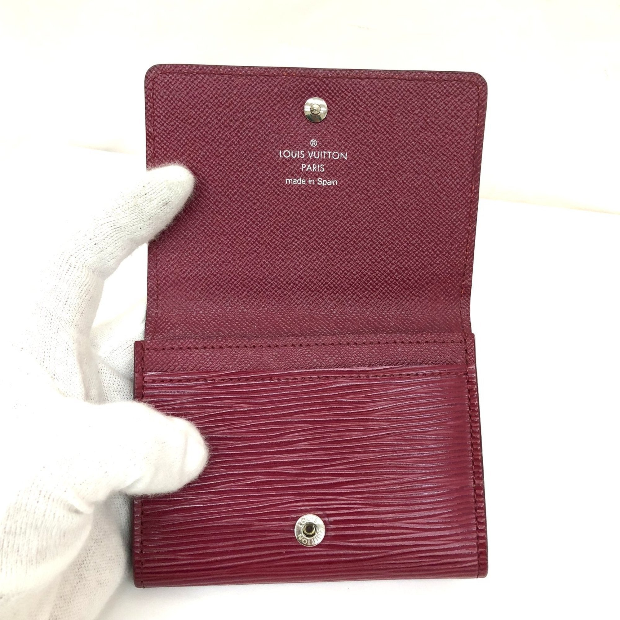 Louis Vuitton Bordeaux Leather  wallet accessories