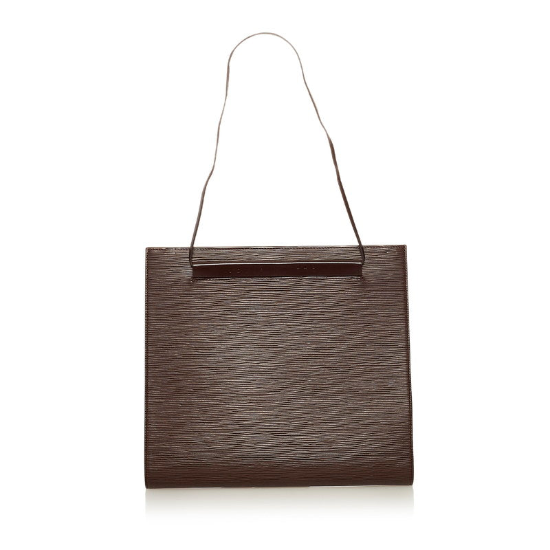 Louis Vuitton Brown Leather Croisette handbag bag