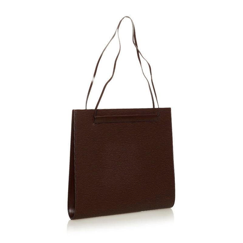 Louis Vuitton Brown Leather Croisette handbag bag
