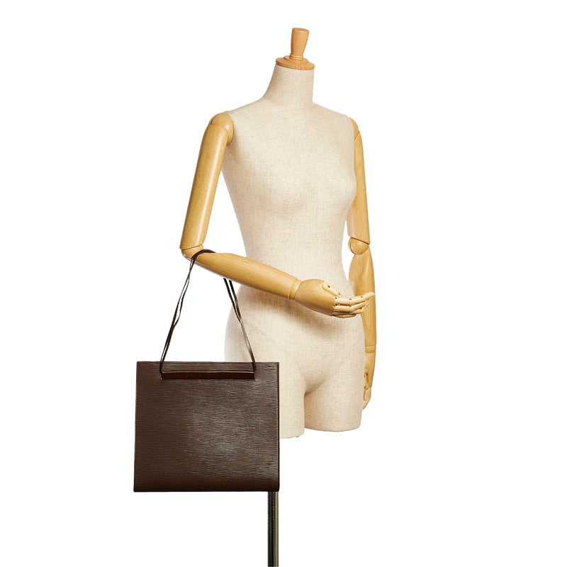 Louis Vuitton Brown Leather Croisette handbag bag