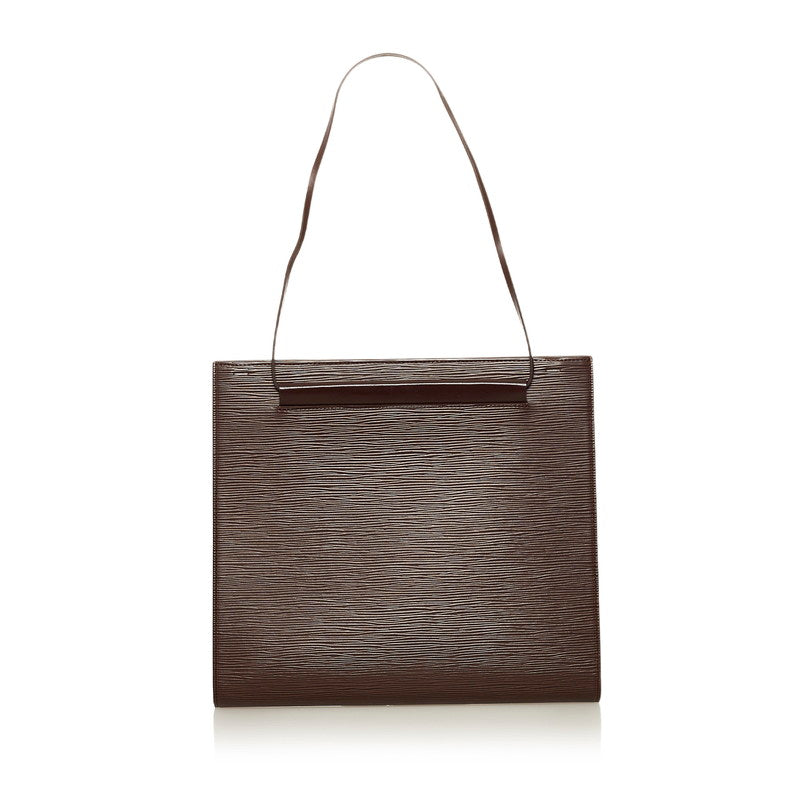Louis Vuitton Brown Leather Croisette handbag bag