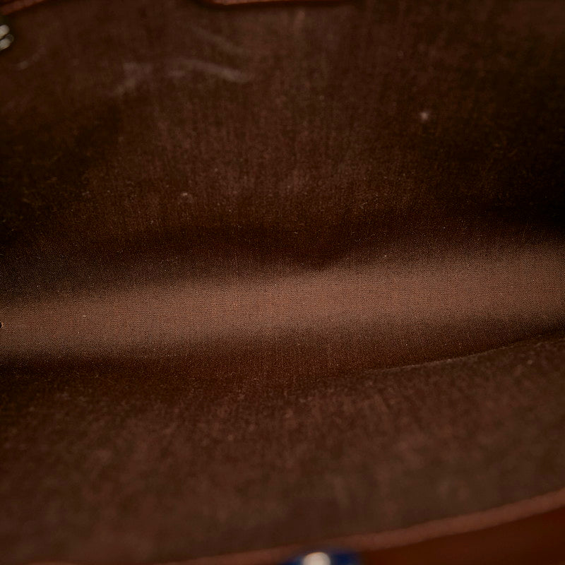 Louis Vuitton Brown Leather Croisette handbag bag