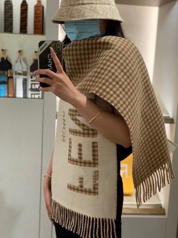 Luxury Fendi  Scarf 005