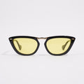 Gucci Womens GG0616S Sunglasses Black / Yellow 140