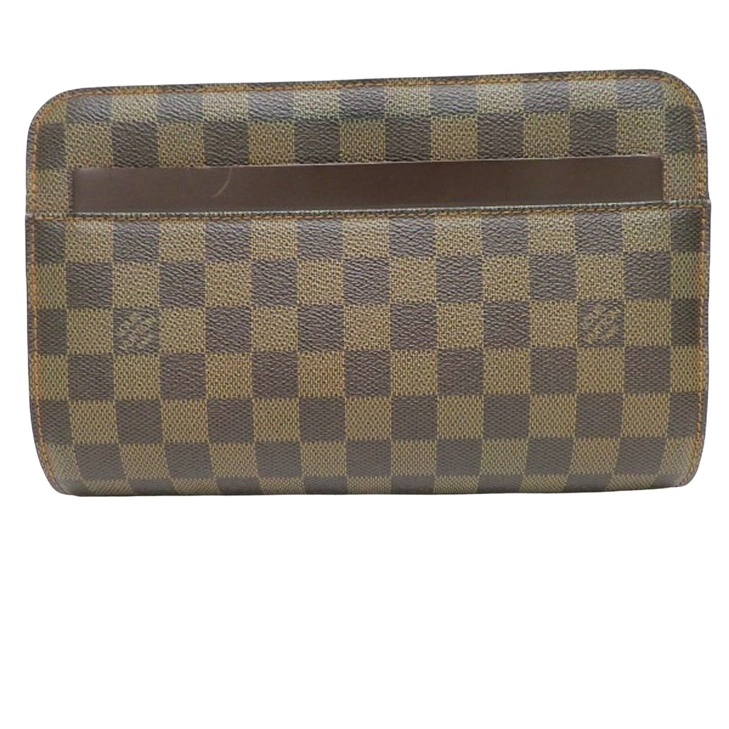 Louis Vuitton Brown Canvas Saint Louis clutch bag
