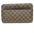 Louis Vuitton Brown Canvas Saint Louis clutch bag