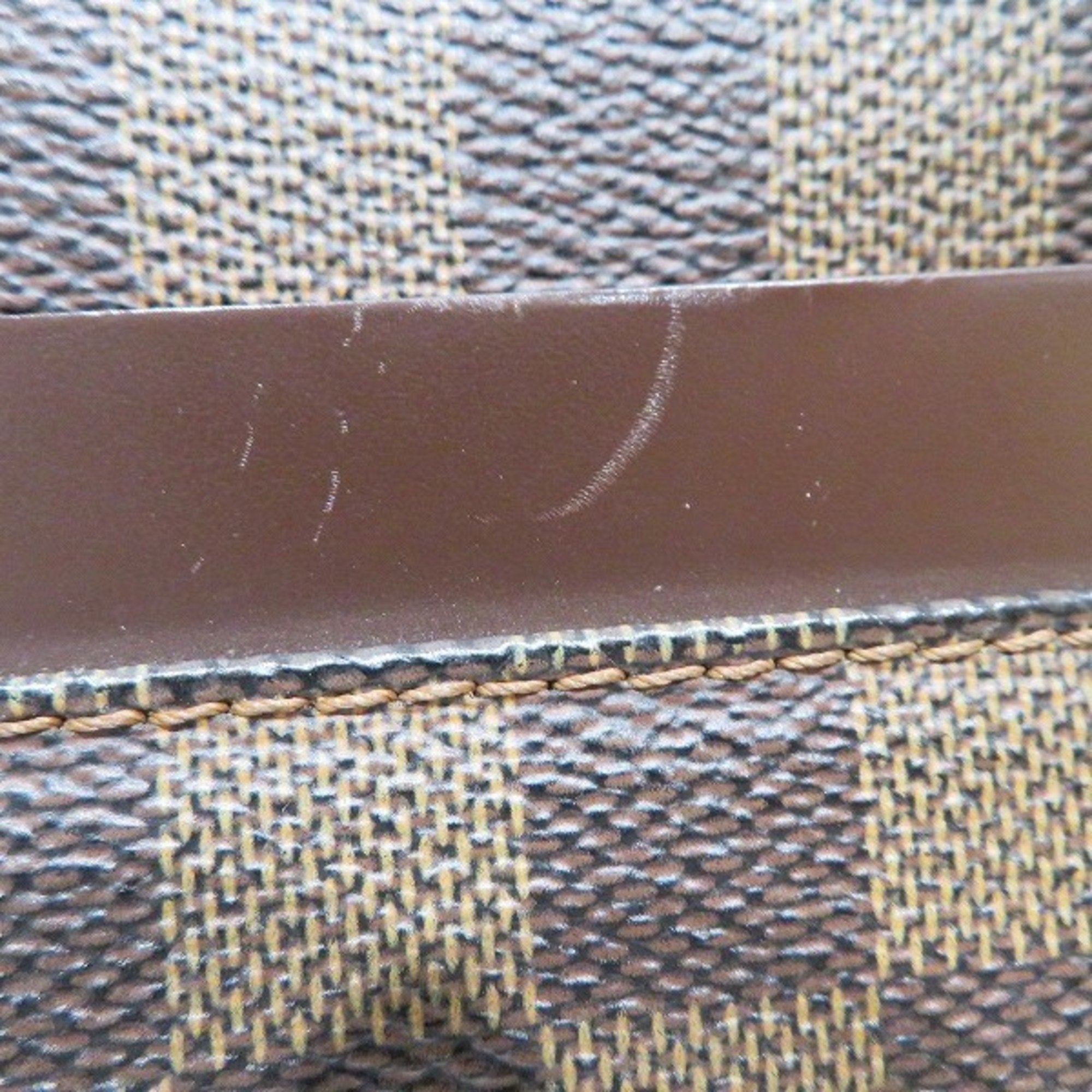 Louis Vuitton Brown Canvas Saint Louis clutch bag